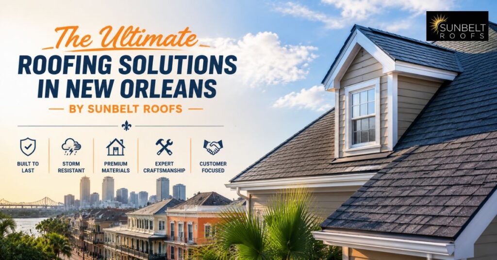 Roofing Solutions in New Orleans