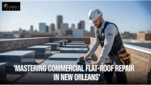 Mastering Commercial Flat Roof Repair in New Orleans