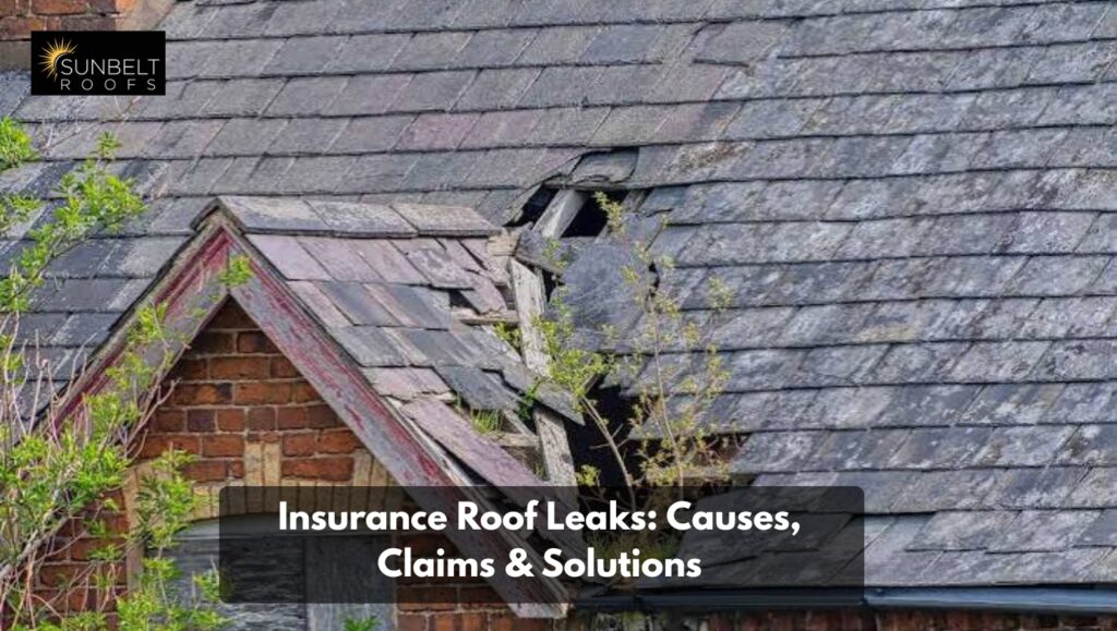 Insurance Roof Leaks