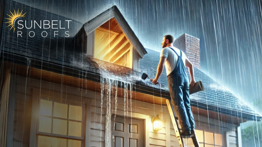 Roof leak emergency: rapid and reliable repairs by Sunbelt Roofs