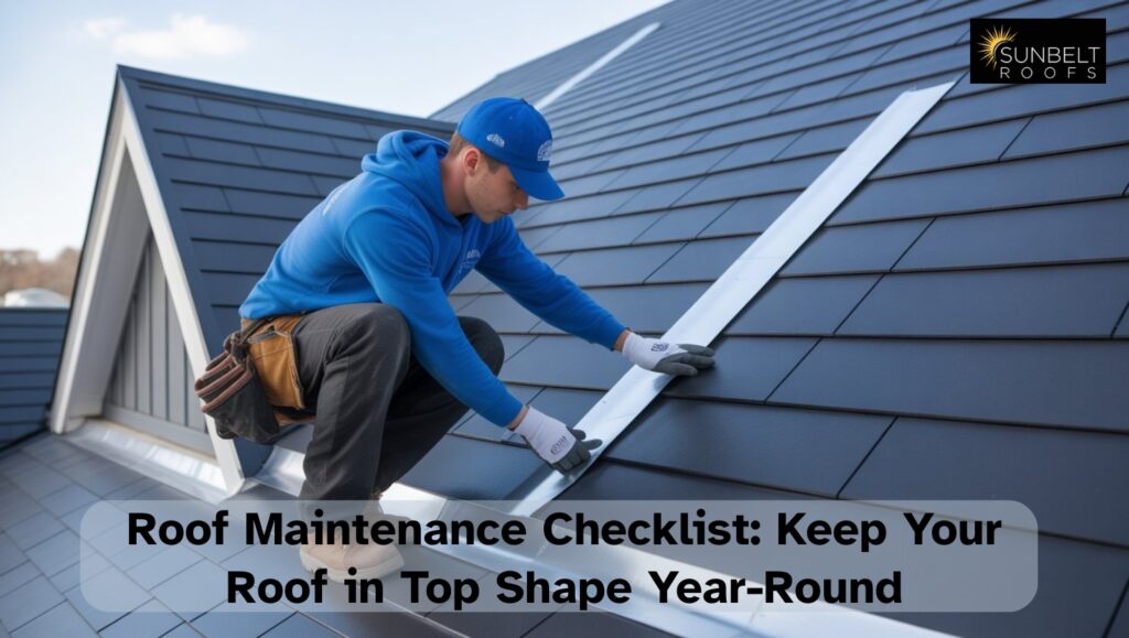 Roof Maintenance Checklist
