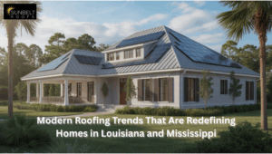 Modern Roofing Trends That Are Redefining Homes in Louisiana and Mississippi