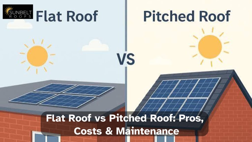 Flat Roof vs Pitched Roof