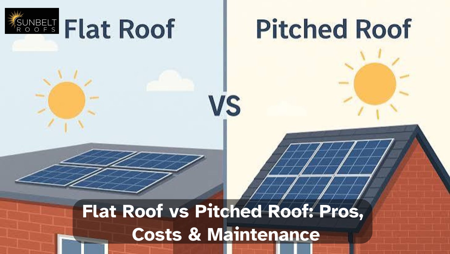 Flat Roof vs Pitched Roof