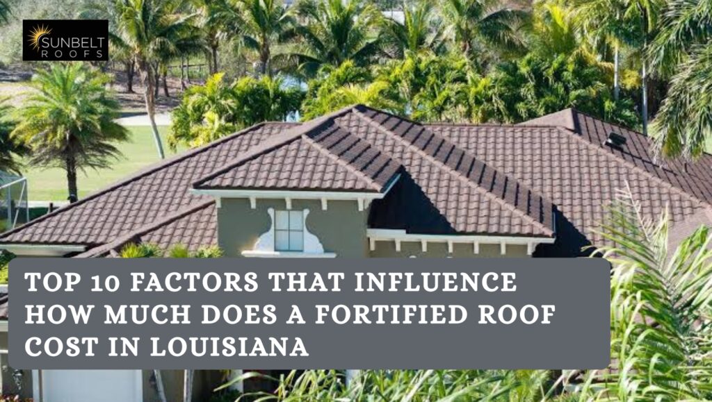 How Much does a Fortified Roof Cost