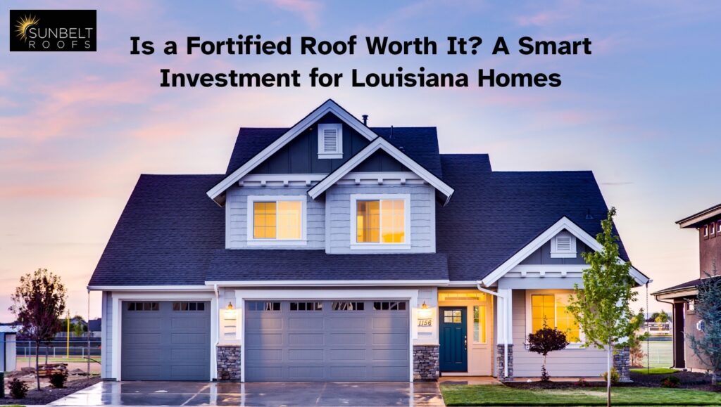 Is a Fortified Roof Worth It