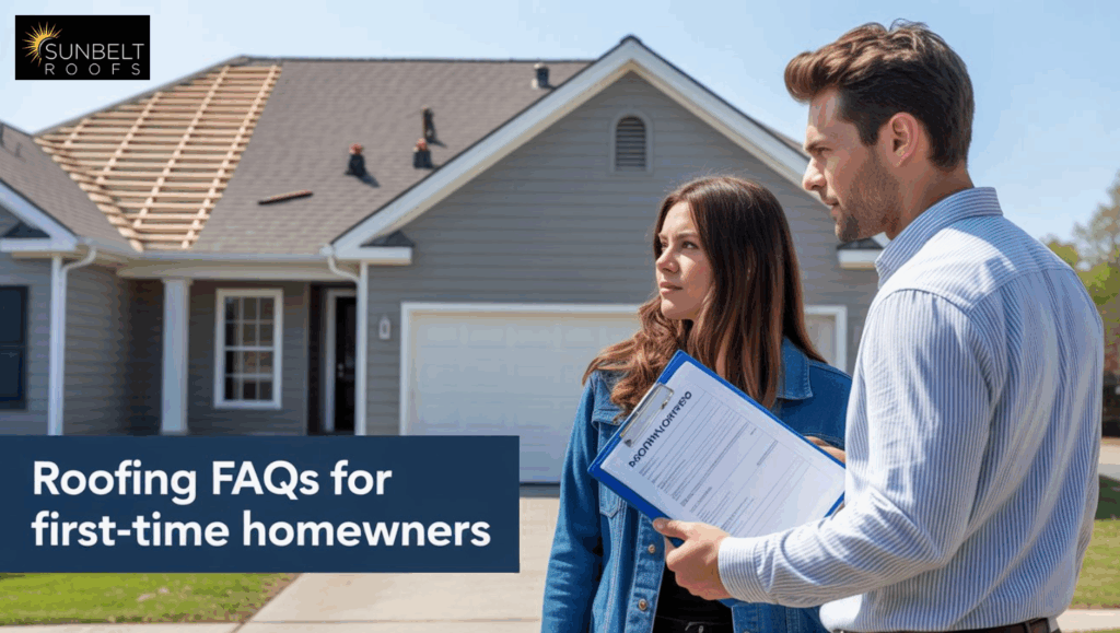 FAQ Roofing guide for First first-time homeowners