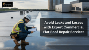 Avoid Leaks and Losses with Expert Commercial Flat Roof Repair Services