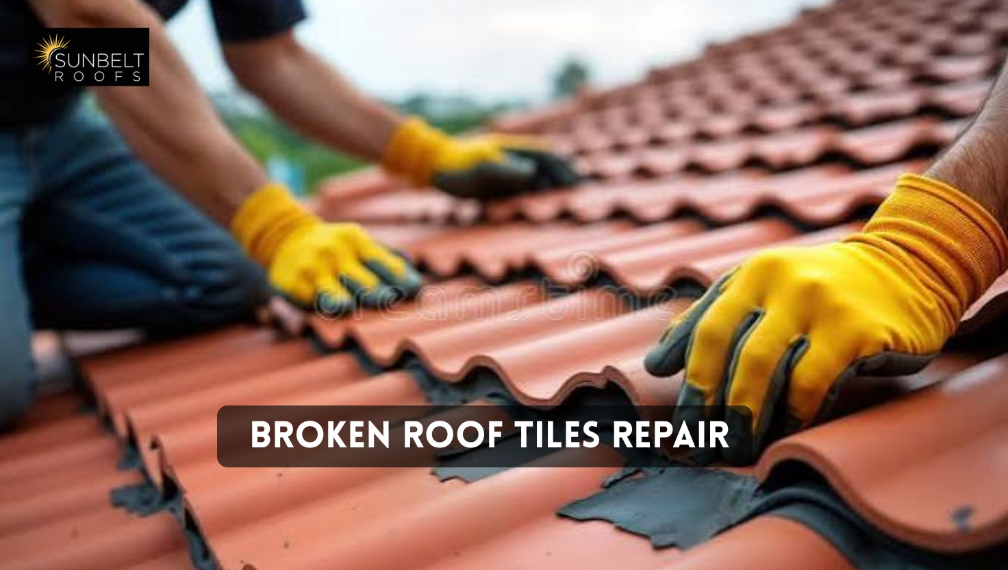 Broken Roof Tiles Repair