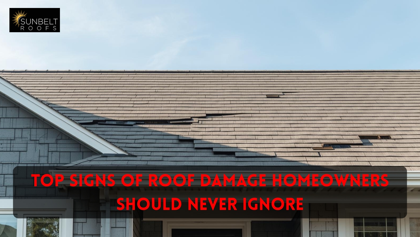 Signs of Roof Damage