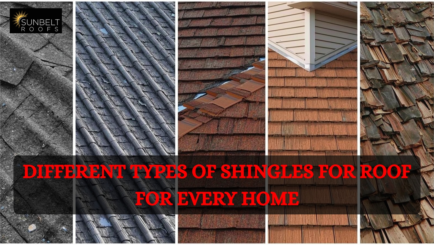 Different Types of Shingles for Roof