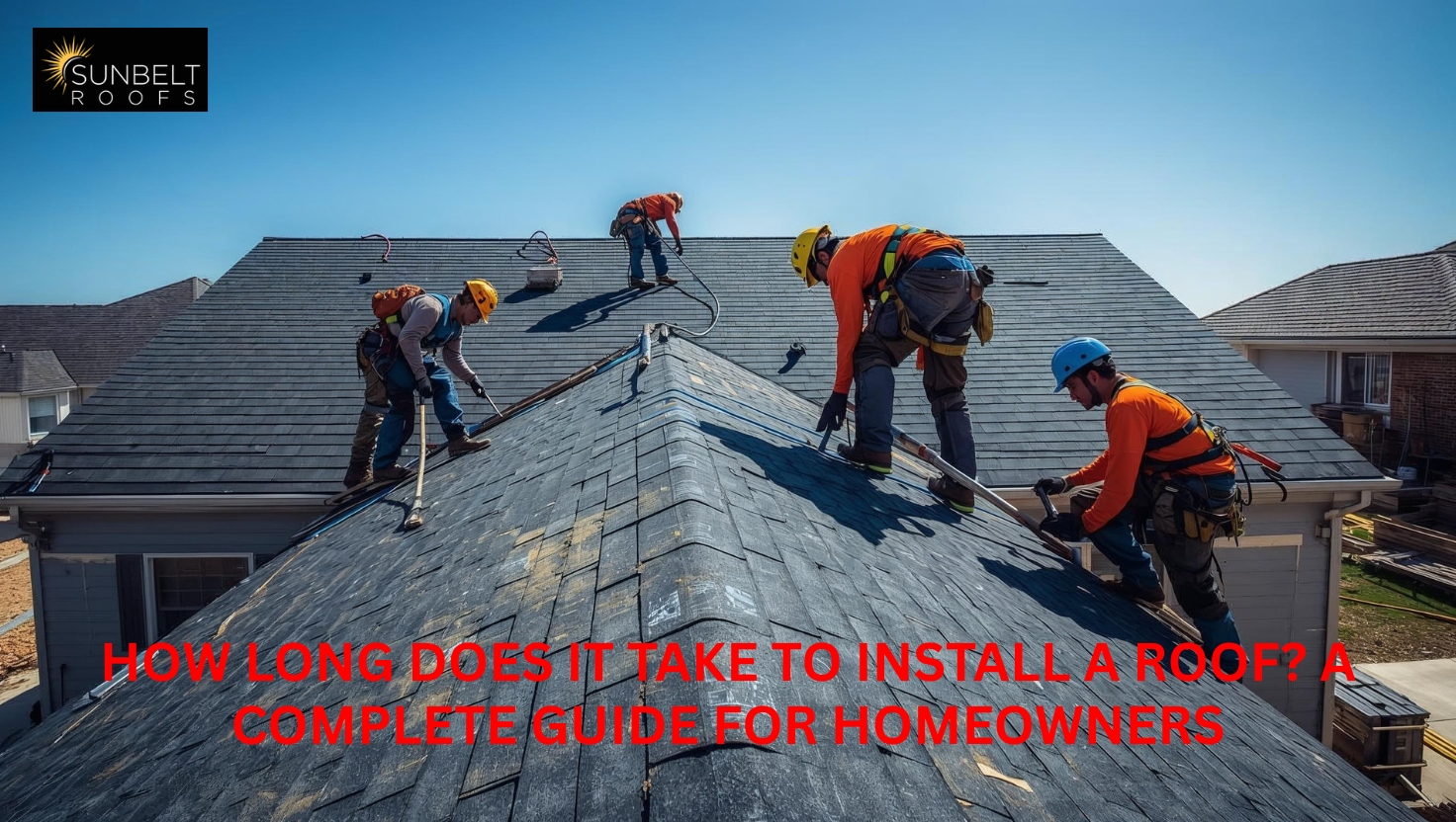 How Long Does It Take to Install a Roof
