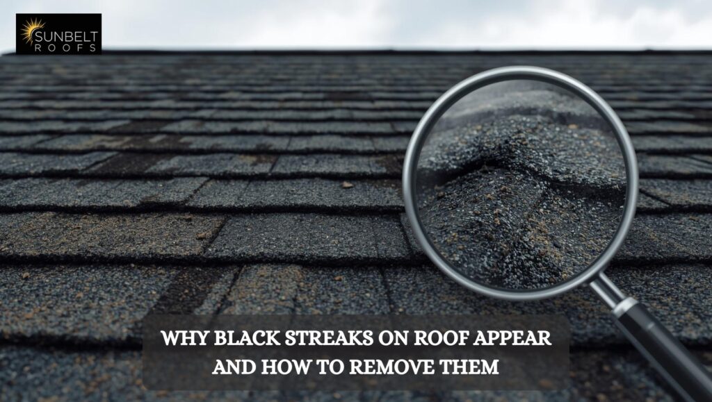 Black Streaks on Roof