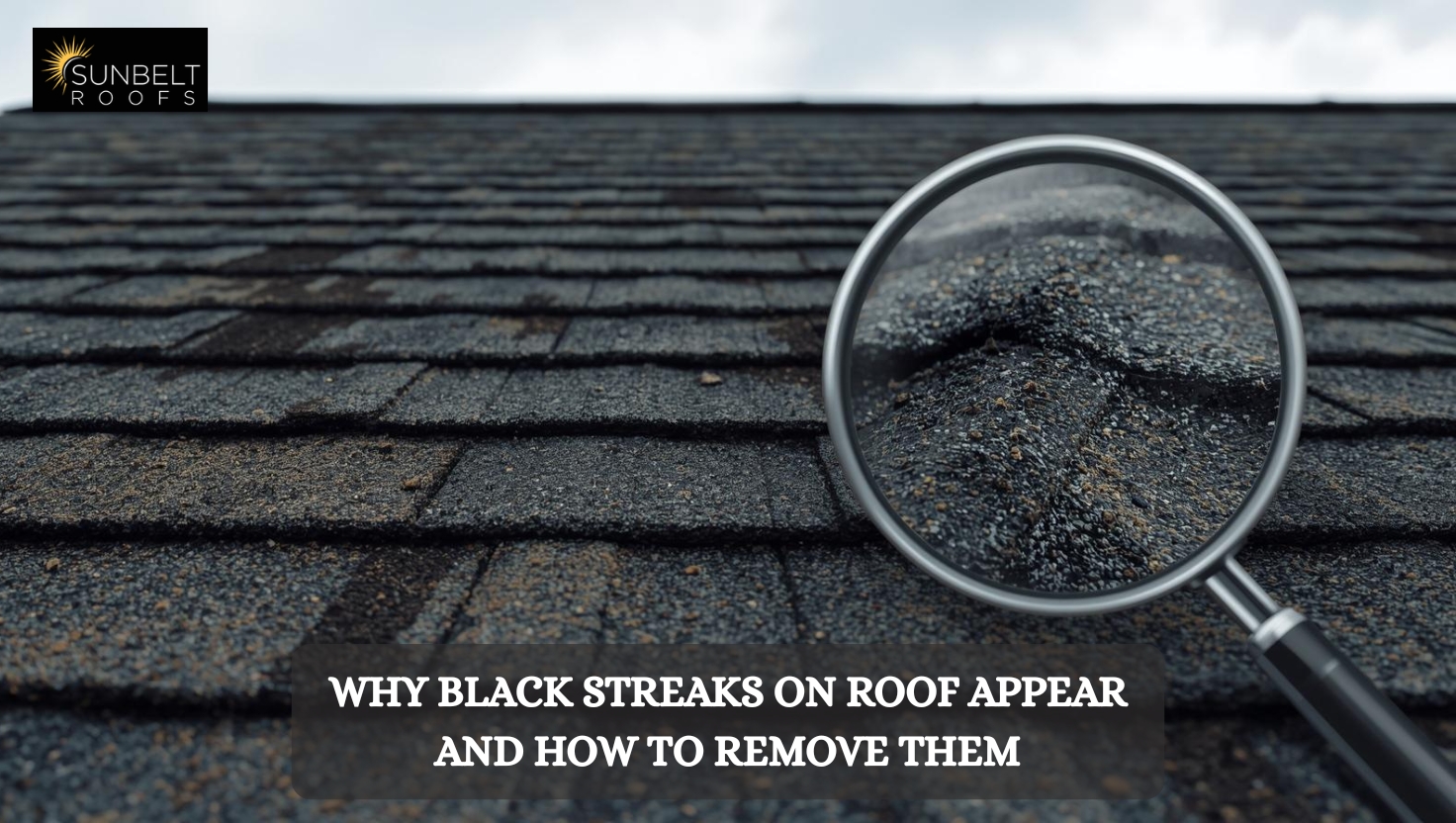 Black Streaks on Roof