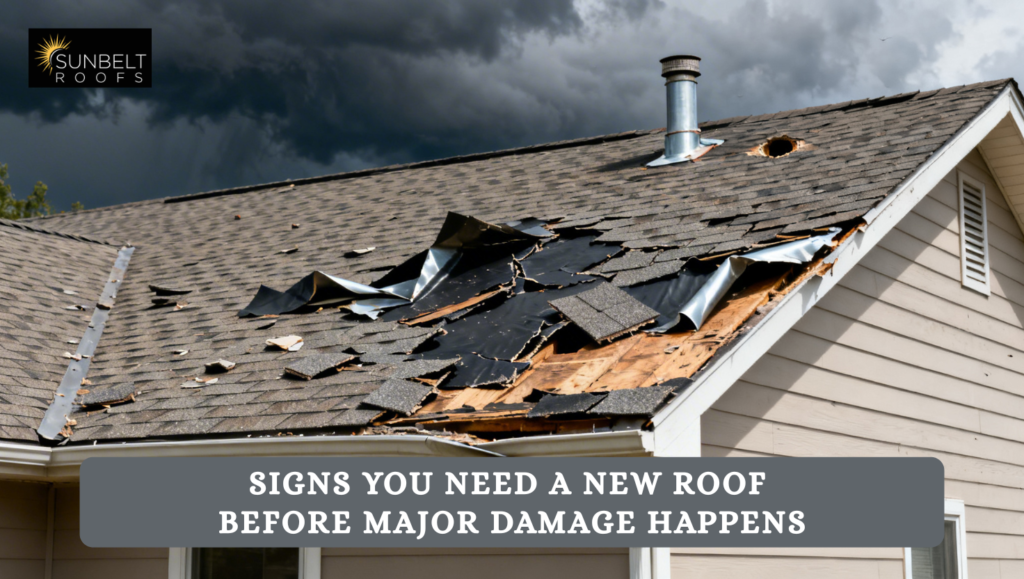Signs You Need a New Roof
