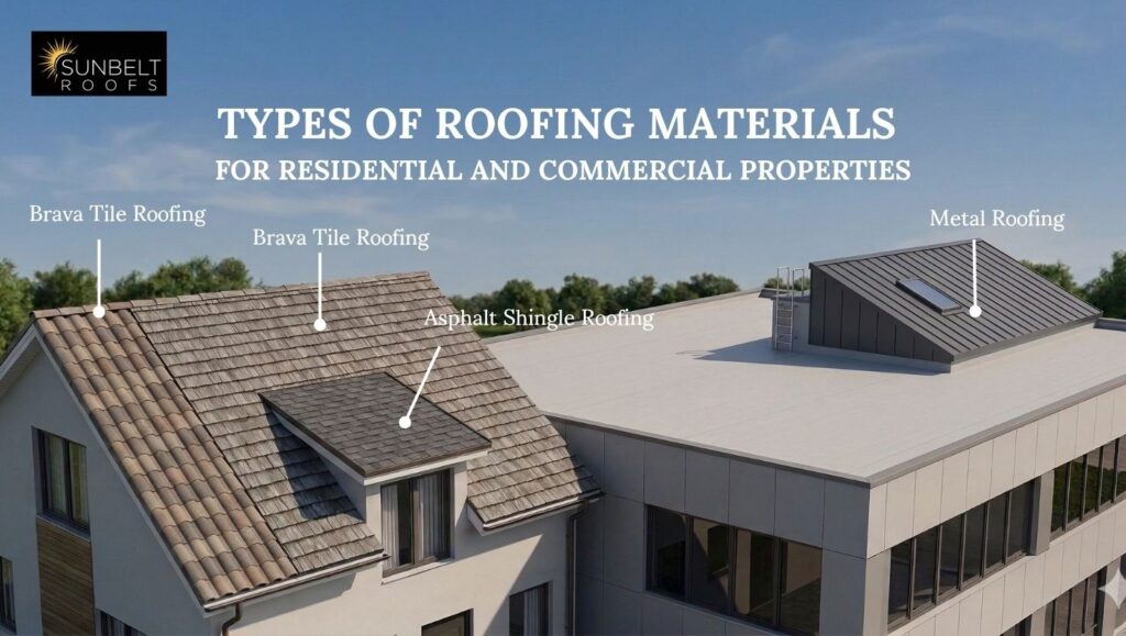 Types of Roofing Materials