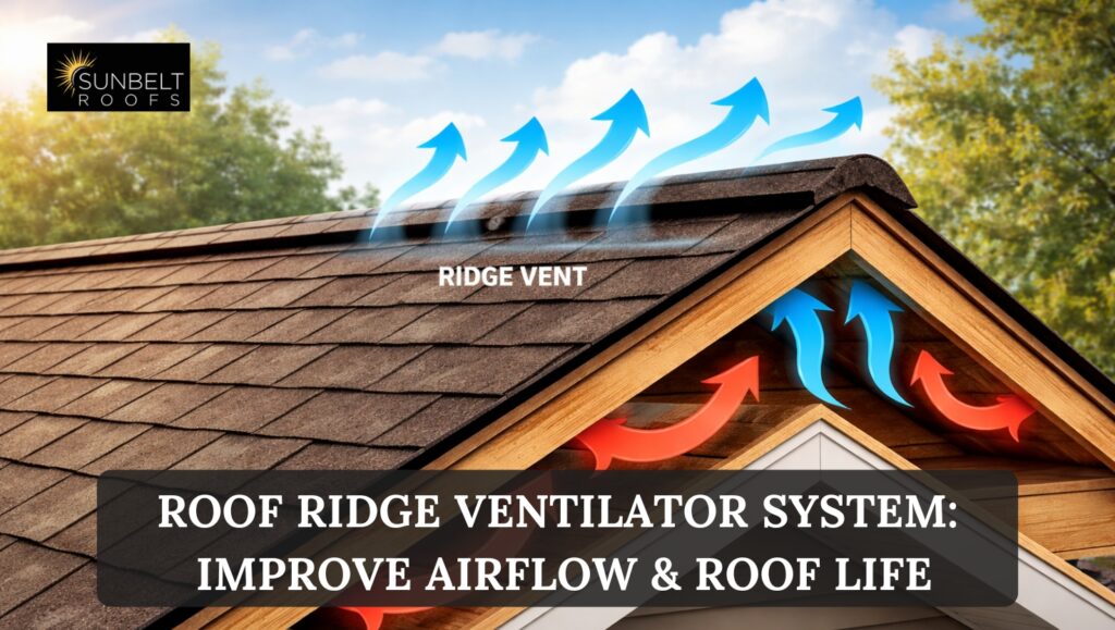 Roof Ridge Ventilator