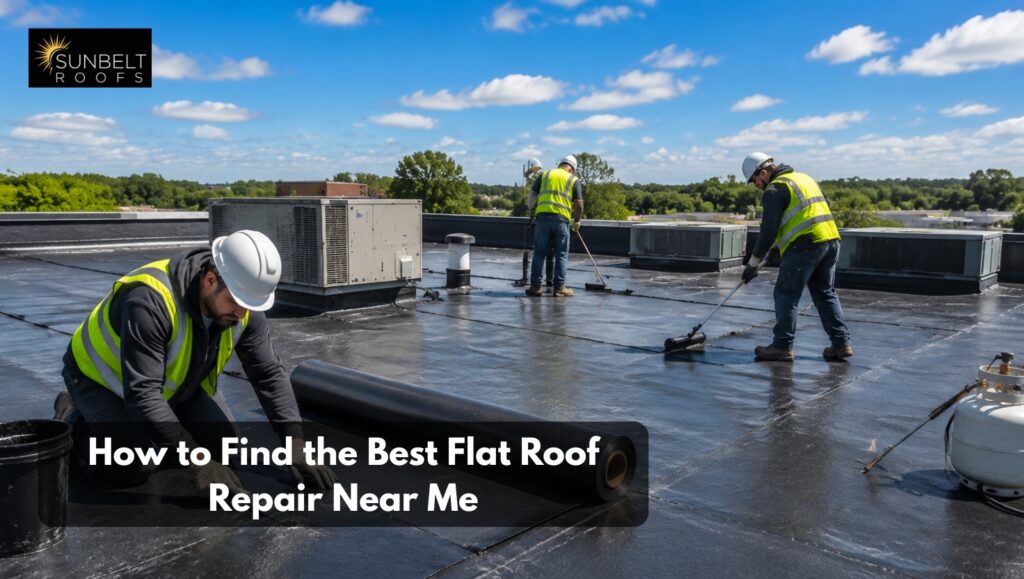 Flat Roof Repair Near Me