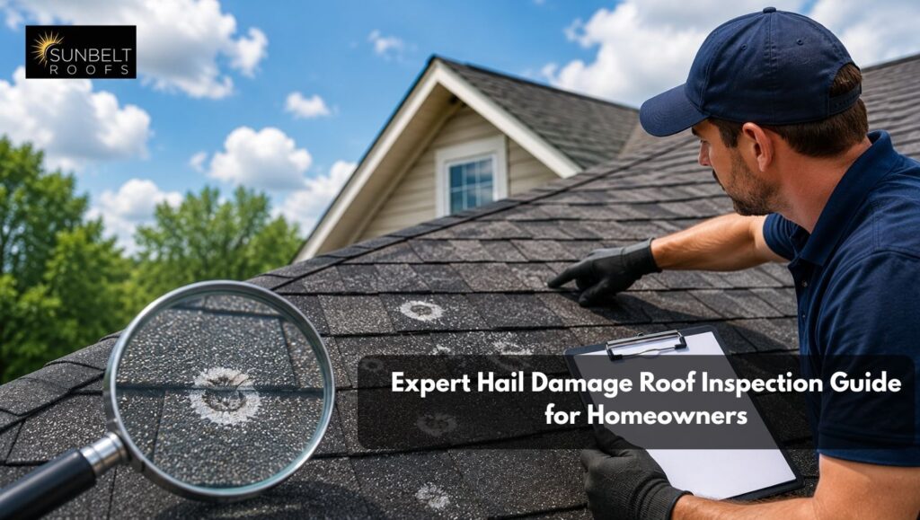Expert Hail Damage Roof Inspection Guide for Homeowners