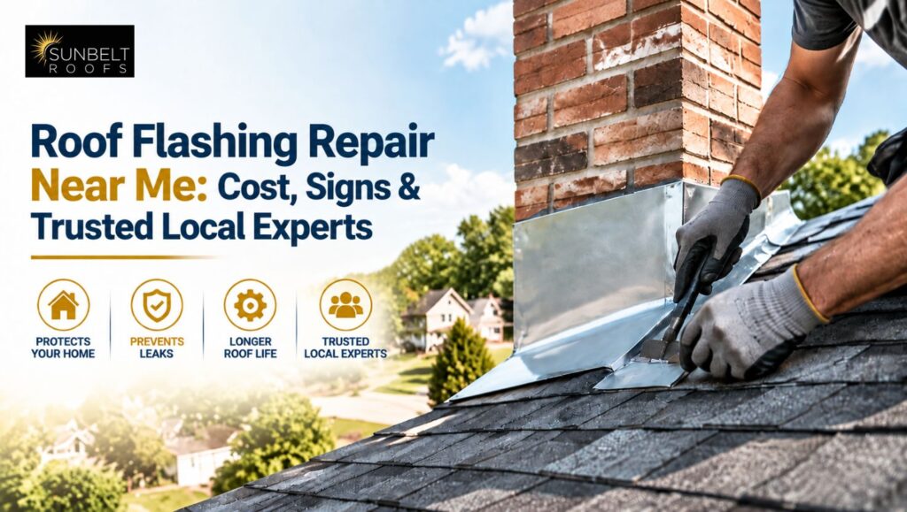 roof flashing repair near me